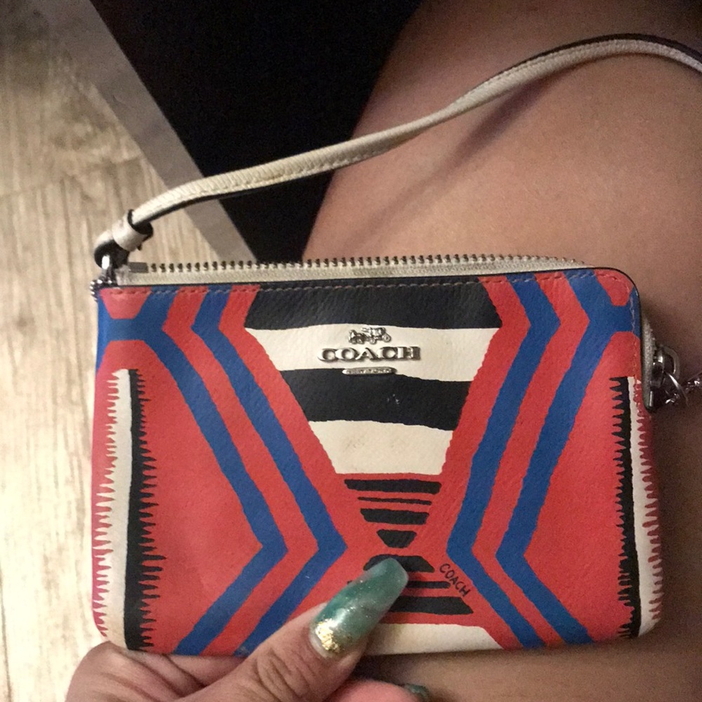 Coach pouch